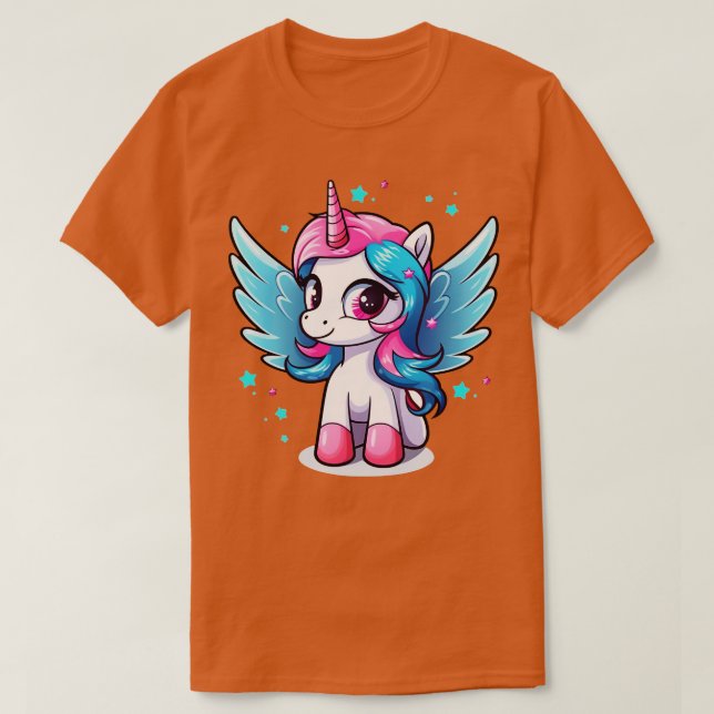 T-shirt Cute Unicorn (Design devant)