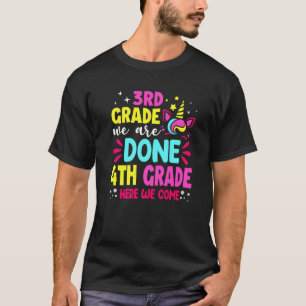 T-shirt Cute Unicorn 3ème Grade Nous sommes Fait 4ème Grad