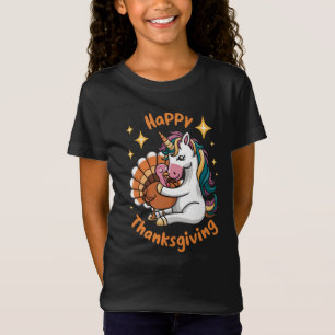T-Shirt Cute Unicorn Accrocs Turquie Bons thanksgivings fi