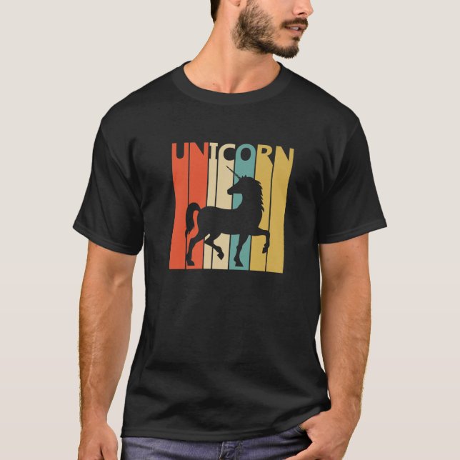 T-shirt Cute Unicorn Animal (Devant)
