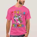 T-shirt Cute Unicorn Dabbing So Long Pre K Kindergarten He<br><div class="desc">Cute Unicorn Dabbing So Long Pre K Kindergarten Here I Come  .</div>