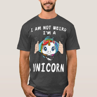 T-shirt Cute Unicorn Funny Saying Pretty Rainbow Colors