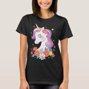T-shirt Cute Unicorn I Unicorn Girls Ladies Children