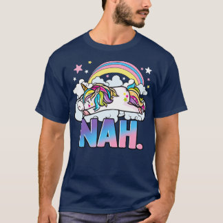 T-shirt Cute Unicorn Nah
