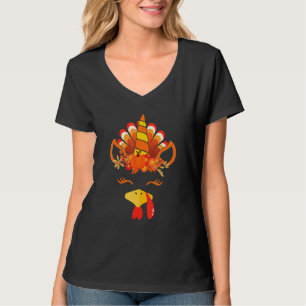 T-shirt Cute Unicorn Turquie Face Thanksgiving Costume fil