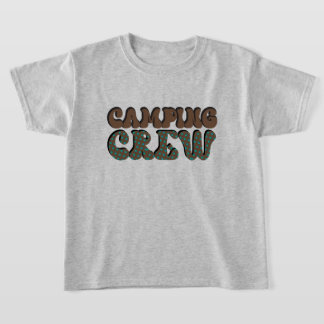 T-shirt Cute unisex enfants camper équipe art du monde