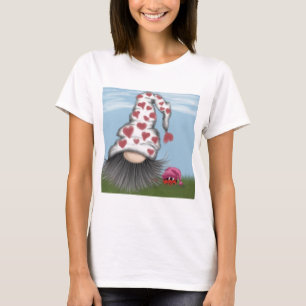 T-shirt Cute Valentine Gnome