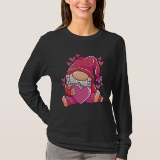 T-shirt Cute Valentine s Day Gnome