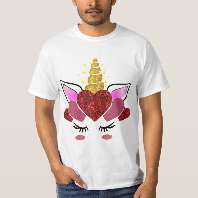 T-shirt Cute Valentine's Day Gifts for Her Girlfriend Unic (Devant)