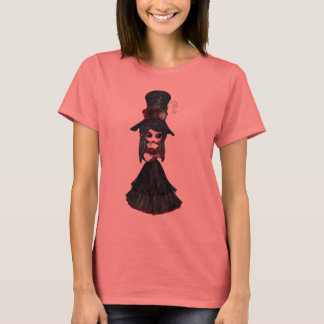 T-shirt Cute Victorian Steampunk Goth Girl