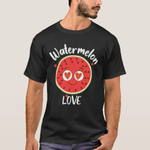 T-shirt Cute Watermelon Love Fruit Farmer Vie saine