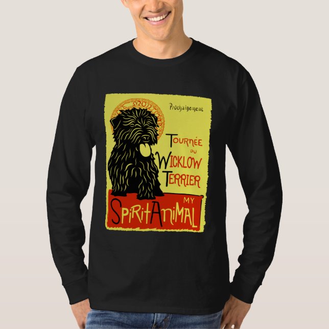 T-shirt Cute Wicklow Terrier Dog Glen of Imaal (Devant)