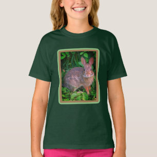 T-shirt Cute Wild Brown Rabbit Faune