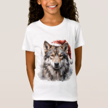 cute wolf wearing