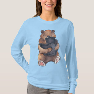 T-shirt Cute Woodland Bear Hug