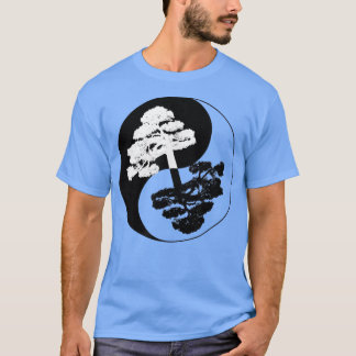 T-shirt Cute Ying Yang Bonsai Lover Feng Shui Yin Yang Bon