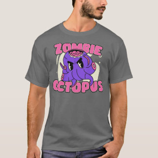 T-shirt Cute Zombie Octopus drôle Halloween Zombie Animaux