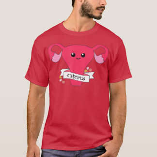 T-shirt Cuterus Uterus Feminist LGB Feminisme