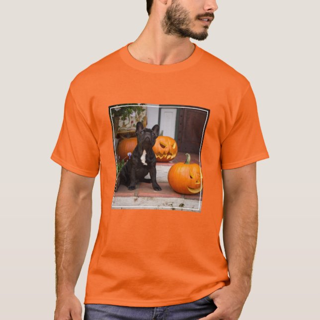 T-shirt Cutest Baby Animals | French Bulldog Halloween (Devant)