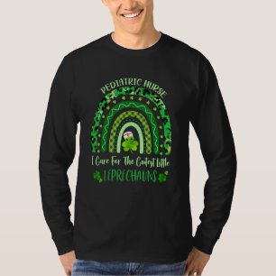 T-shirt Cutest Little Leprechaun Infirmière pédiatrique St