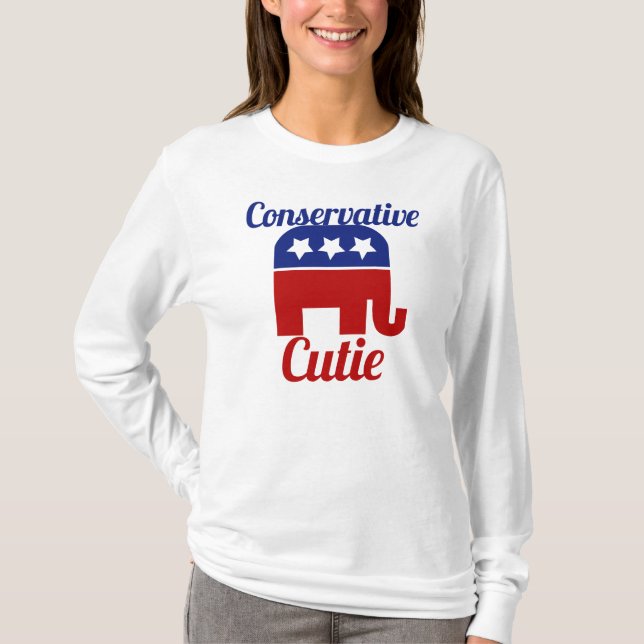 T-shirt Cutie conservatrice (Devant)