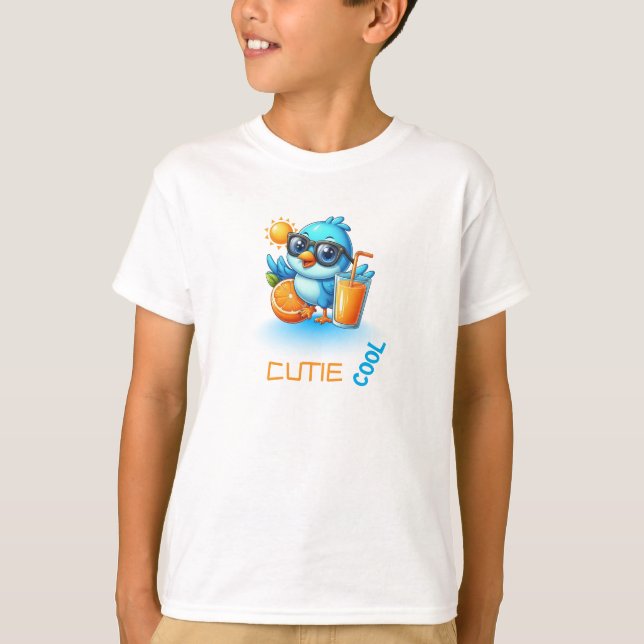 T-SHIRT CUTIE COOL (Devant)