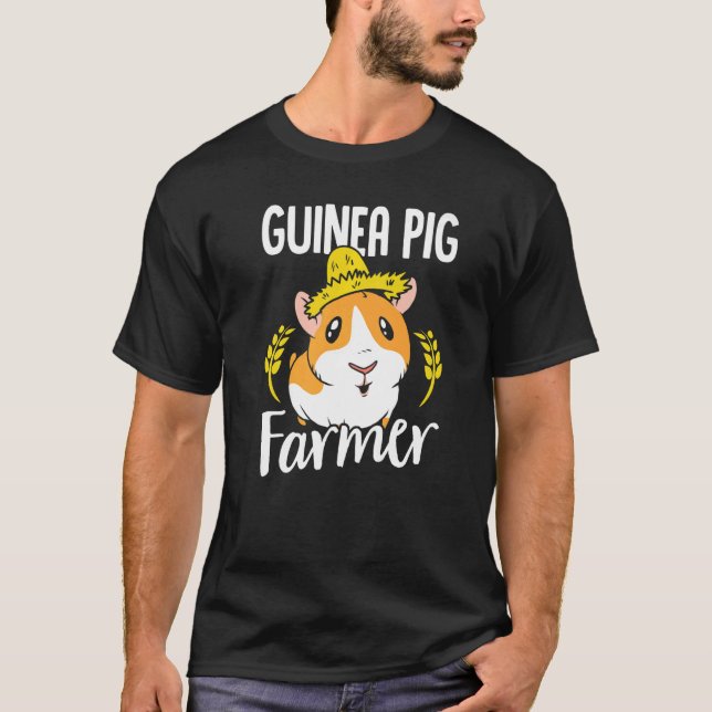 T-shirt Cutie Guinea Pig Farmer Pig Owner Animals Cavy Pet (Devant)