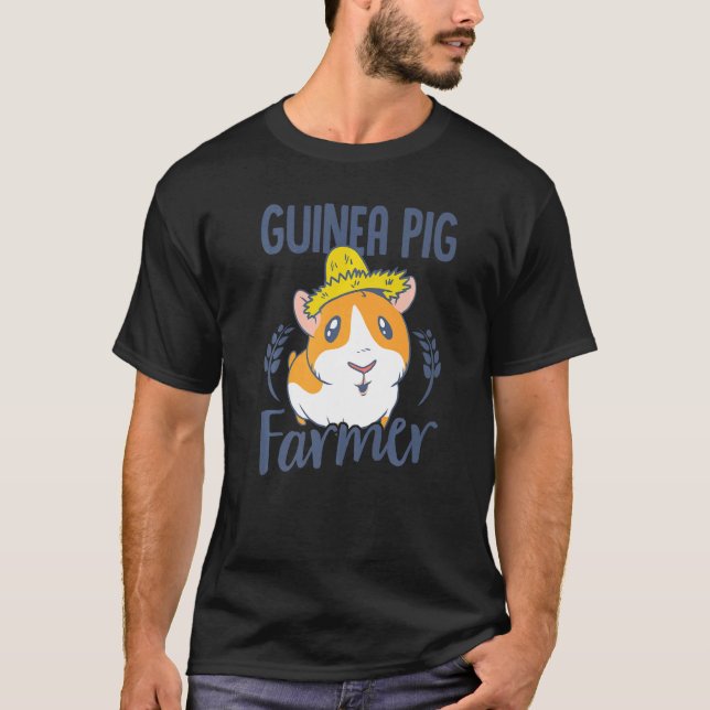 T-shirt Cutie Guinea Pig Farmer Pig Owner Animals Cavy Pet (Devant)