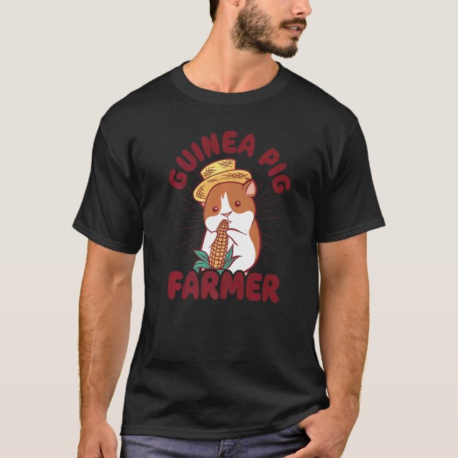 T-shirt Cutie Guinea Pig Farmer Pig Owner Animals Cavy Pet (Devant)