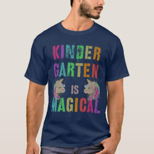 T-shirt Cutie KINDERGARTEN IS MAGICAL Kinder I'm Unicorn T
