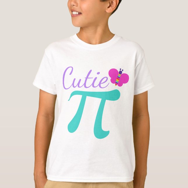 T-shirt Cutie Pi Cute Math Pun Enfants (Devant)