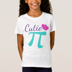 T-Shirt Cutie Pi Cute Math Pun Girls