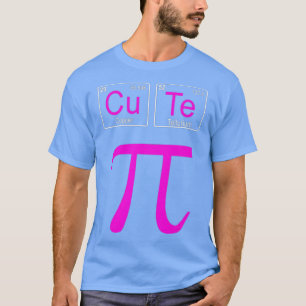 T-shirt Cutie Pie Pi Jour Cute Math Tableau Périodique Pun