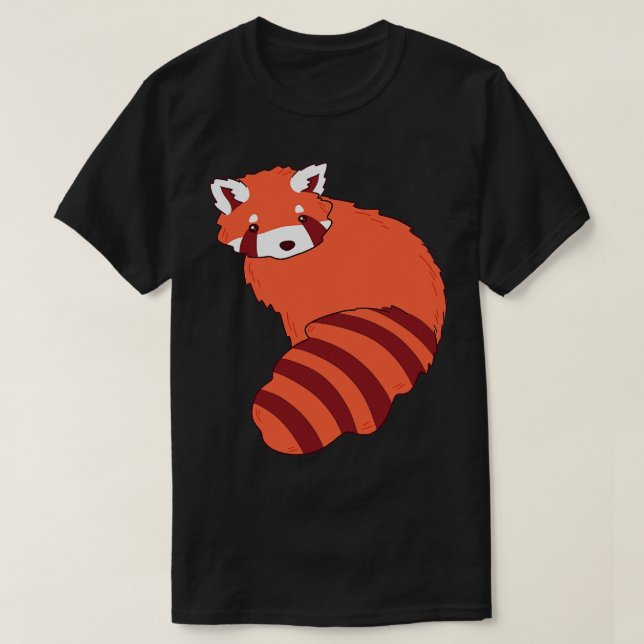 T-shirt Cutie Red Panda (Design devant)