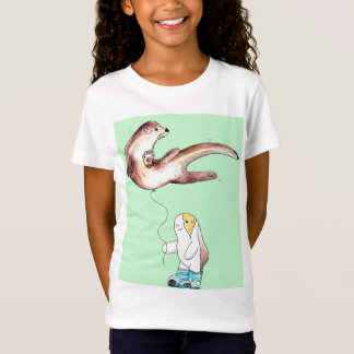 T-Shirt Cutie the Guinea Pig and her Otter Balloon