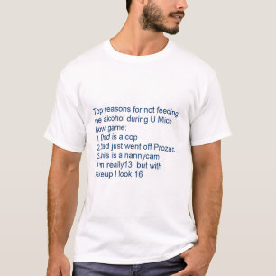 T-shirt Cuvette d'U Mich