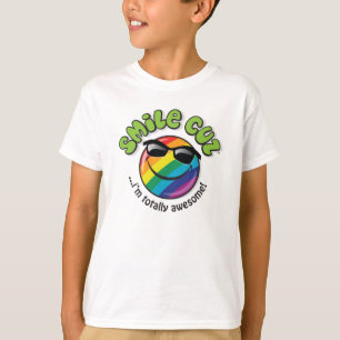 T-shirt cuz de sourire… je suis totalement impressionnan