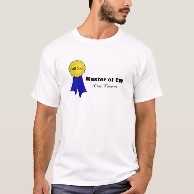 T-shirt CW Award Shirt Funny - Personnaliser It! (Devant)