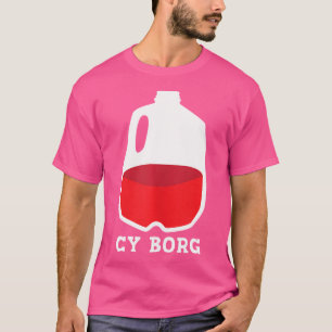 T-shirt Cy B.O.R.G. Conception de boisson