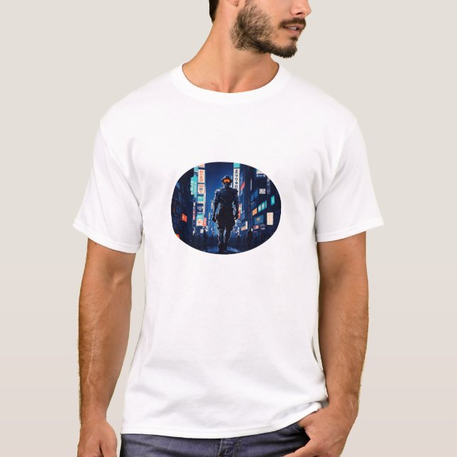 T-shirt Cyber City Boy (Devant)