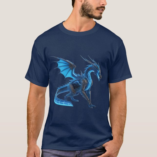 T-shirt Cyber Dragon Majesty (Devant)