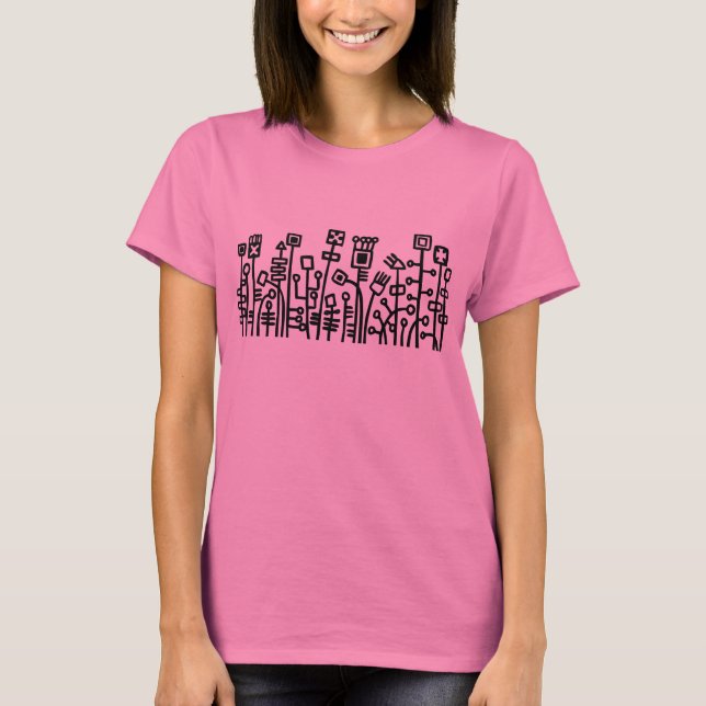 T-shirt Cyber Garden (Devant)