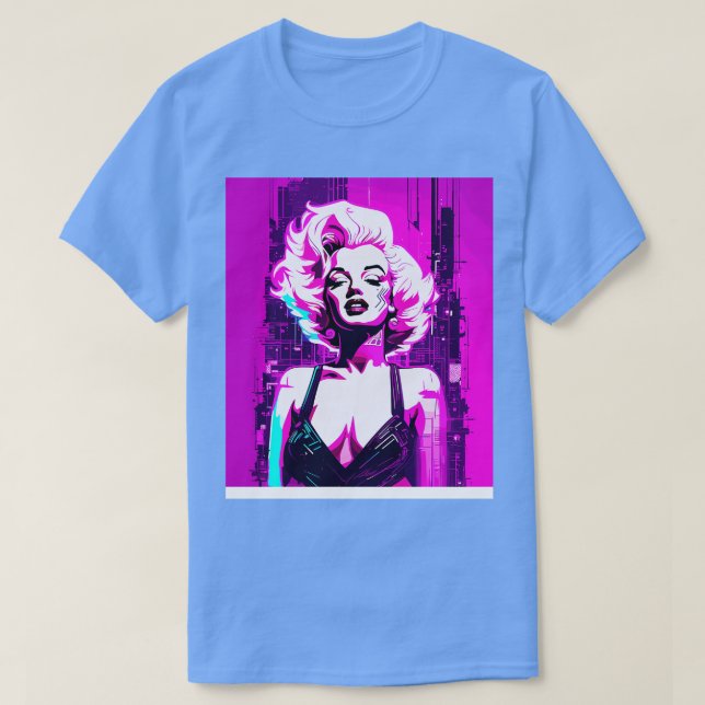 T-shirt Cyber Marilyn (Design devant)