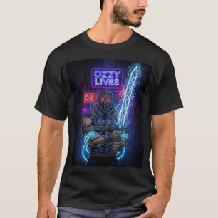 T-shirt Cyber-Ozzy : Pas de repos pour les méchants
