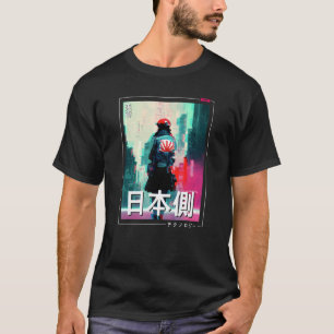 T-shirt Cyber punks rétro Tokyo indie lofi japon esthétiqu