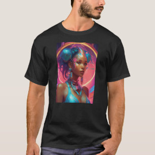 T-shirt Cyber-reine