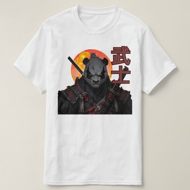 T-shirt "Cyber ​ ​ Samurai" (Design devant)