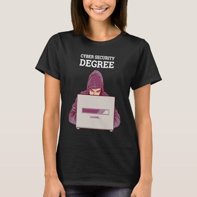 T-shirt Cyber Security Expert I ingénieur informatique pou (Devant)