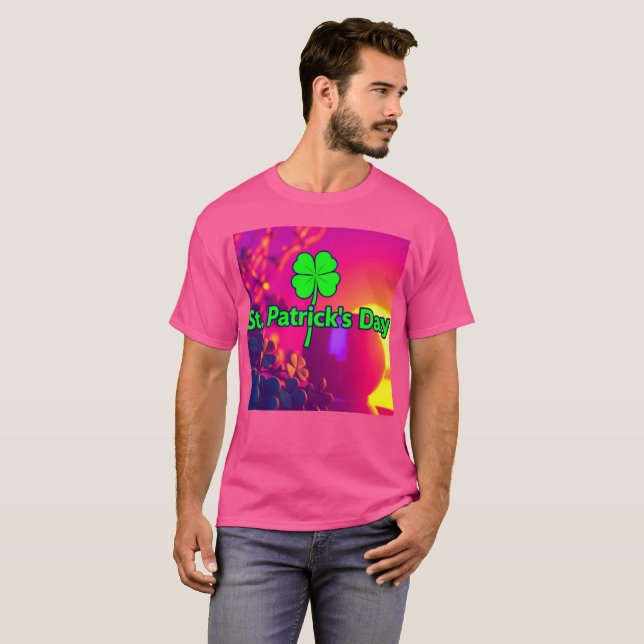 T-shirt Cyber-Tee shamrock Surge (Devant entier)