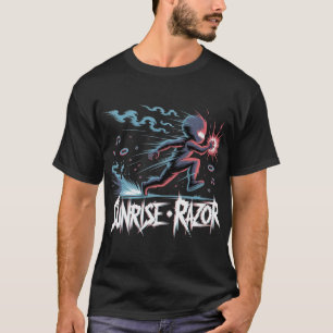 T-shirt Cyber Wave Future Neon Rétro-futurisme Japonais
